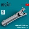 RESKIT RSU48-0268 Sabre (F.4, F-86,F-40) exhaust nozzle for Airfix kit (3D Printed) 1/48